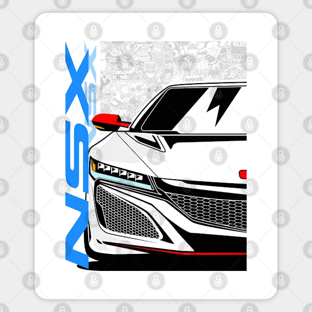 NSX 2017 Magnet by gaplexio